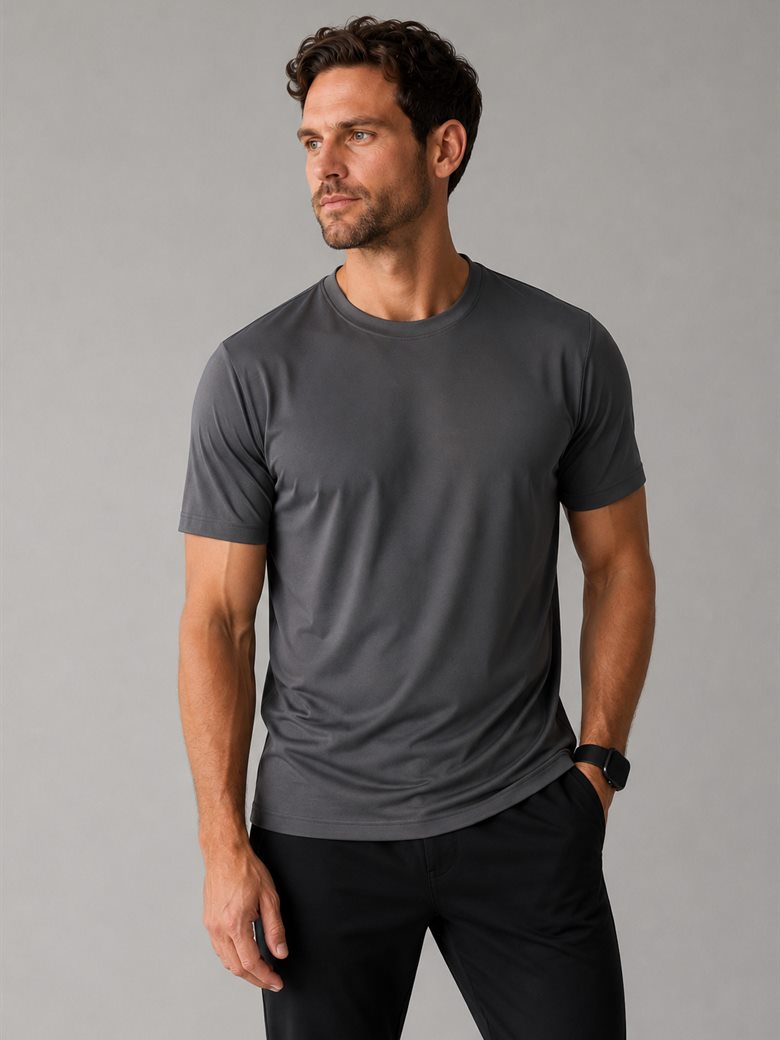 Camiseta dry fit em tecido técnico